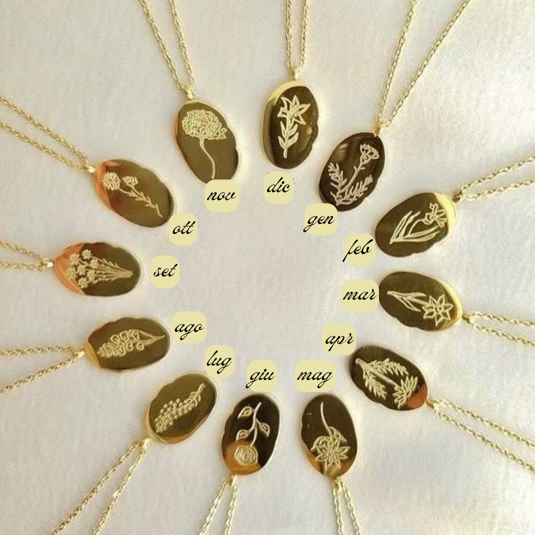 Fiore dell’Anima – Collana del Mese di Nascita